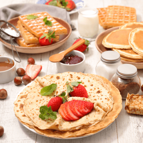 Crepe and Waffle Shops in Jordan
