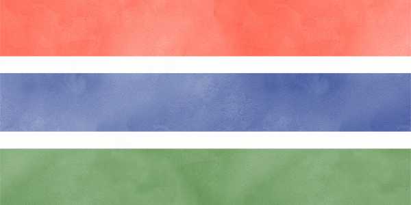 Gambia Flag