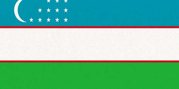 Uzbekistan Flag