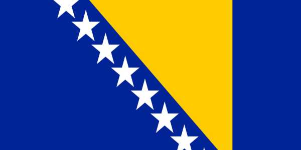 Bosnia & Herzegovina Flag