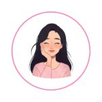 4 | Ordonna Guide Avatar illustration of a smiling girl with long dark hair, wearing a pink top, inside a pink circular frame.